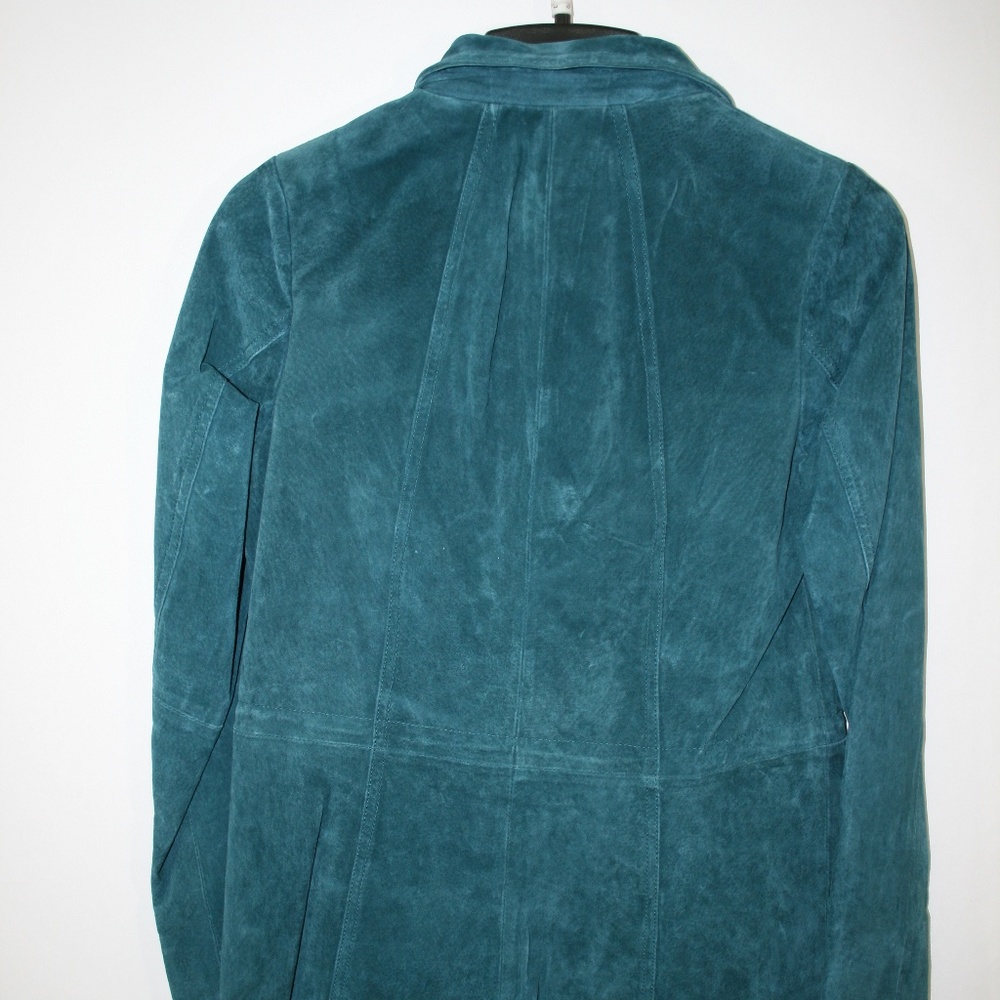💕Washable Suede Anorak, Zip Off Hood - Picture 7 of 7